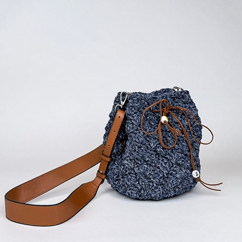Denim Knot Bag