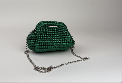 Green Shimmer Clutch 