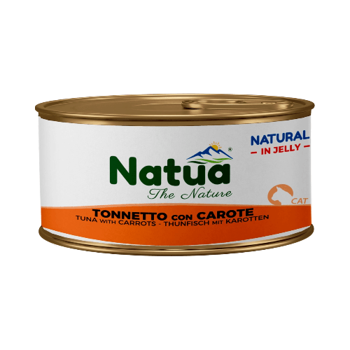 Natua Tuna with Carrots in Jelly Wet Food for Cats - 85g