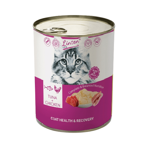 Linsen Slice in Jelly Tuna & Chicken - 375g