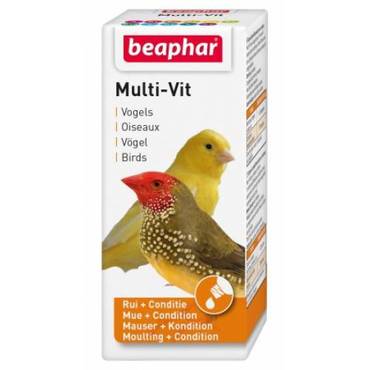 ملتي فيتامين للطيور - بيفار - 20 مل