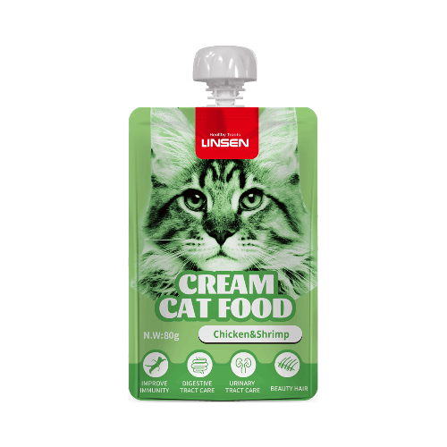 Linsen Caviar Cat Food Chicken & Shrimp - 80g
