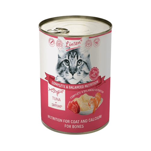 Linsen Slice in Jelly Tuna & Shrimp - 375g