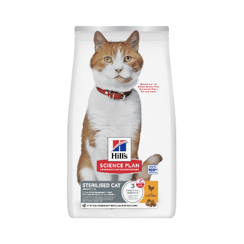 Hills Science Plan Feline Adult Sterilized w/ Chicken - 1.5kg