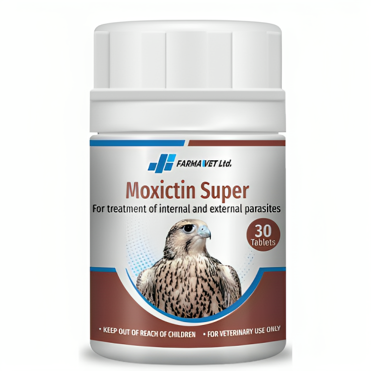 موكسيستين سوبر هو دواء للطفيليات الخارجية والداخلية وديدان الرئة  المادة الفعالة : moxidectin 1000 ميكرو غرام