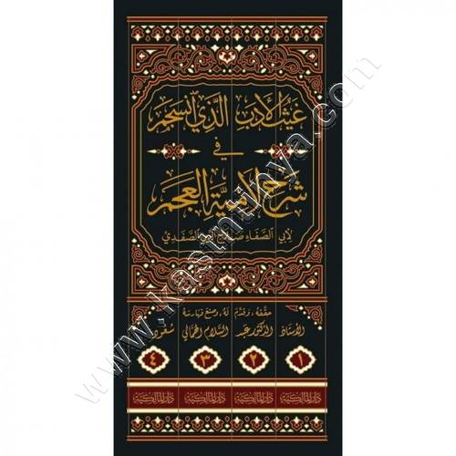 غيث الادب الذي انسجم في شرح لامية العجم | ط الدار المالكية