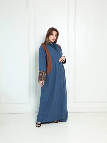 عباية كريب مغسول N323