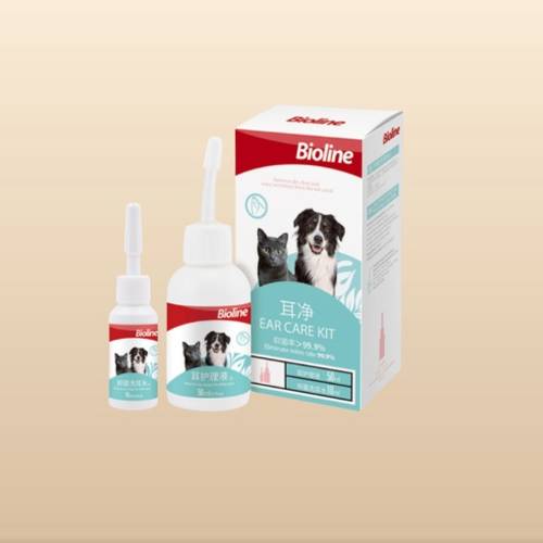 Biolane ear care kit for cats and dogs 50ml+10ml