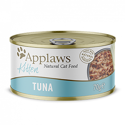 Applaws Canned Wet Cat Food Tuna Flakes in Gravy 70g