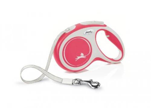 Flexi - New Comfort Tape, Med, Red (5M)
