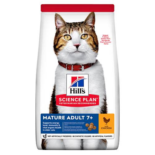 Hills Science Plan Cat Mature 7+ Dry Chicken 3kg