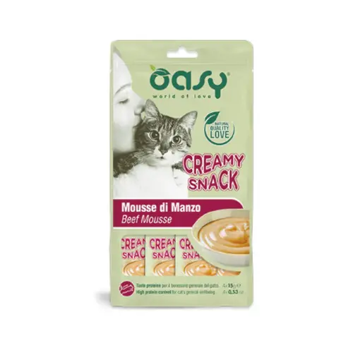 Oasy Cat Treats Beef Flavor 4*15g