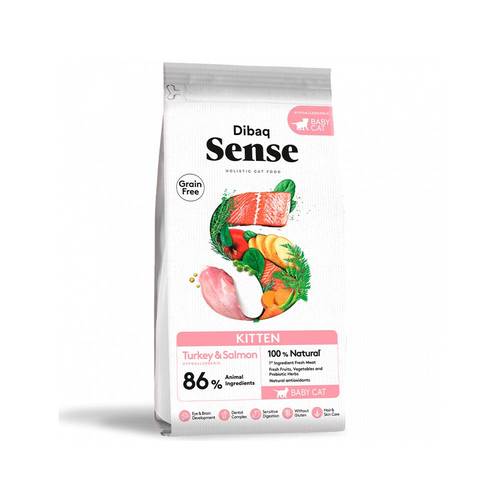 dibaq sense kitten turkey & salmon