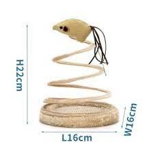 Sisal Imitation Mouse for Cats, Durable & Scratch-Resistant