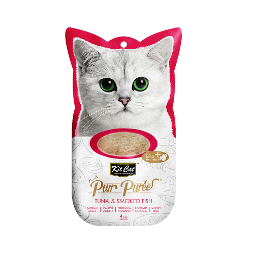 Kit Cat Pure Puree Tuna & Salamon