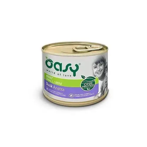 أوسي طعام رطب للكلاب البالغة صغيرة السلالة بطعم البط – 200 غرام