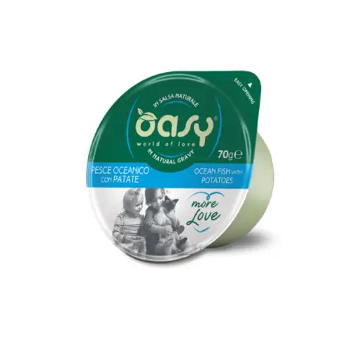 Oasy Wet Cat Food Ocean Fish & Potato 70g