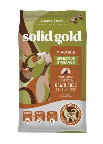 Solid Gold Winged Tiger – Grain-Free Quail & Pumpkin Cat Food