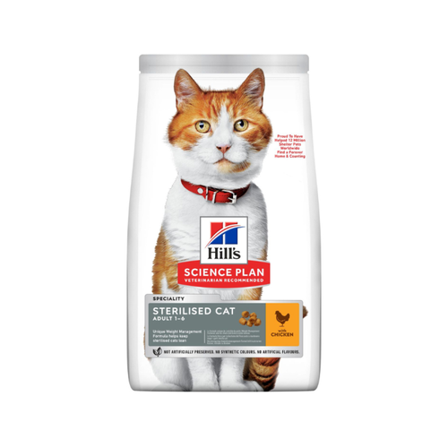 Hill`s Science Plan Sterilised Adult Cat Food with Chicken