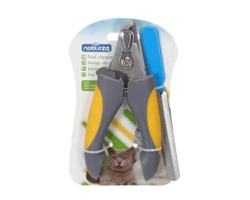 Nobleza Nail Clipper with File for Dogs and Cats 