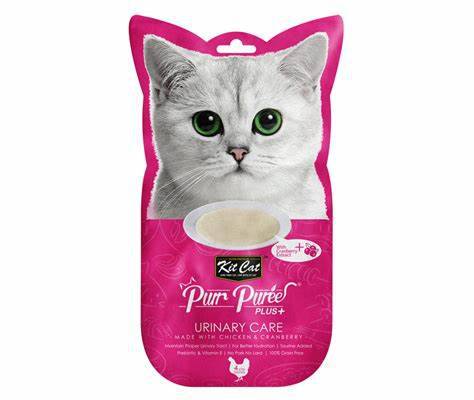 Kit Cat Pure Puree Plus Urinary Care Red