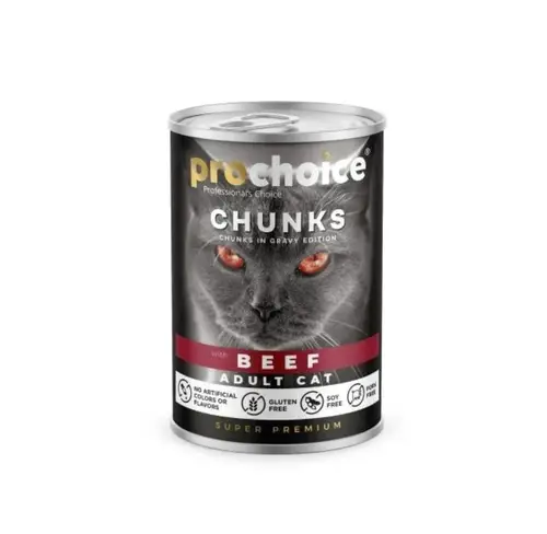 prochoice cats food for adult cat - Beef 400g