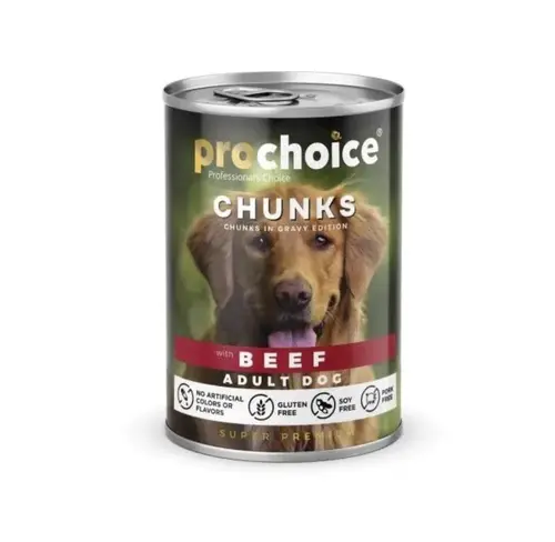 prochoice dogs food for adult dog - Beef 400g