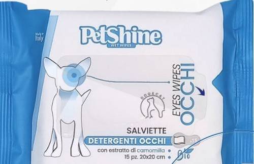 مناديل Petshine للعنايه بالعين للقطط والكلاب | الحيوانات الثمينة