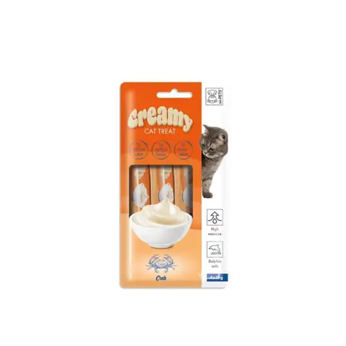M-Pet Creamy Cat Treat with Crab Flavor