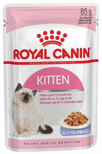 Royal Canin kitten Jelly-Gelatina-Gele 