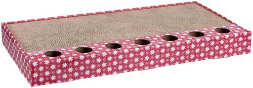 Trixie Cat Scratching Board with Balls & Catnip - Pink