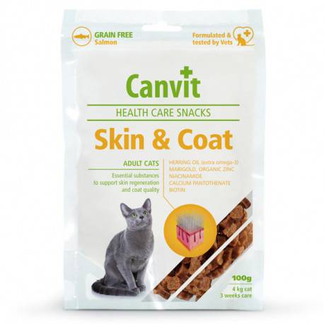 Canvit Healthy Hair & Skin Treat for Cats 100g