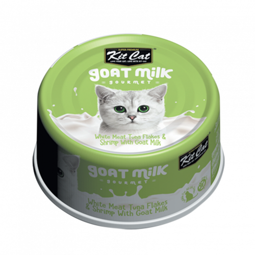 Kit Cat Can Tuna Shrimp & Goat Milk 