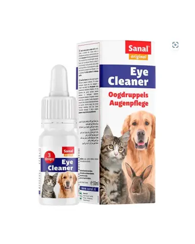 Sanal eye cleanser for cats, dogs and small animals 50 ml