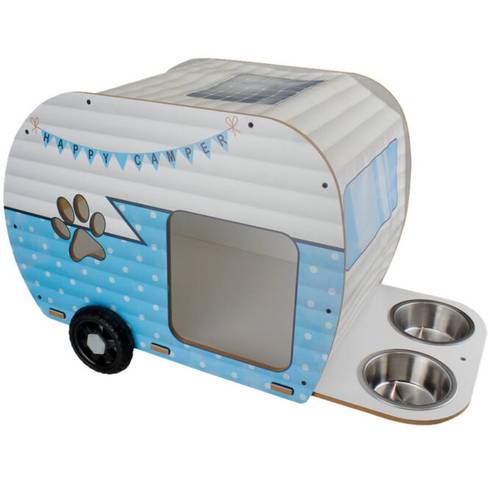 Blue Caravan for Cats – Stylish & Cozy