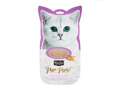 Kit Cat Pur Puree Tuna & Scallop