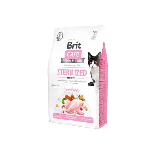 Brit grain-free food for sterilized and sensitive cats 2 kg