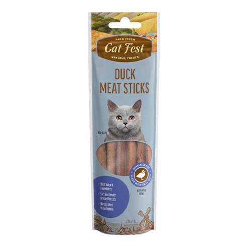 Catfest Treats - Duck Sticks for Cats (45g)