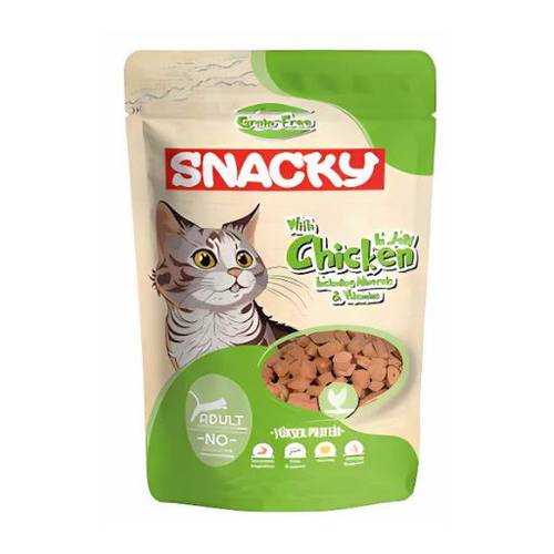 Snacky Wet Food for Adult Cats with Chicken in Jelly – 85 g
