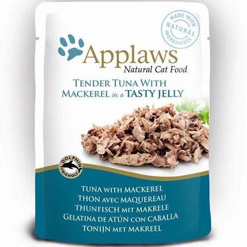 Applaws Pouche Jelly Mackerel Tuna 