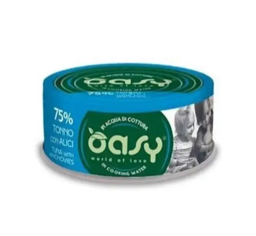 Osay Wet Cat Food with Tuna and Anchovies 70g