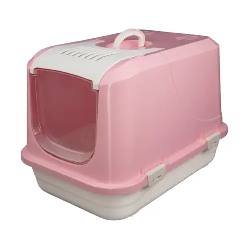 سيفن بيرد ليتر بوكس مغلق للقطط بألوان متعددة