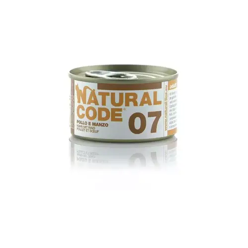 NATURAL CODE - 07 Chicken and Beef 85 gr.