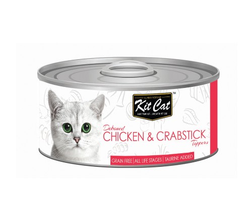Kit Cat Can Crab & Chicken 