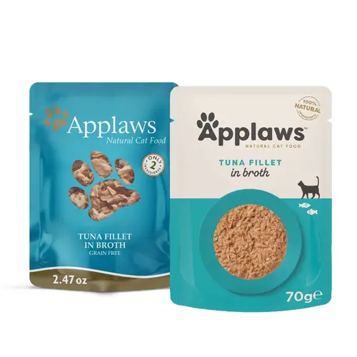 Applaws Cat Wet Food Pouch Tuna Fillet in Jelly 70g