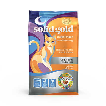 SOLID GOLD - INDIGO MOON Chicken & EGG ADULT & Kitten 