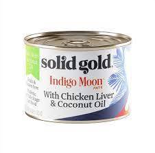SOLID GOLD - INDIGO MOON INDOOR CHICKEN LIVER PATE GRAIN  (85G)