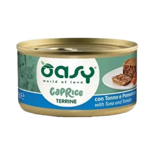 oasy Wet Food for Adult Cats with Tuna & Tomato 85g