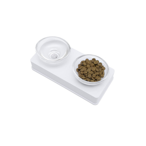 Hagen Catit Style Glass Double Diner Set 