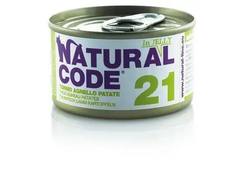 NATURAL CODE - 21 Tuna, Lamb and Potatoes 85 gr